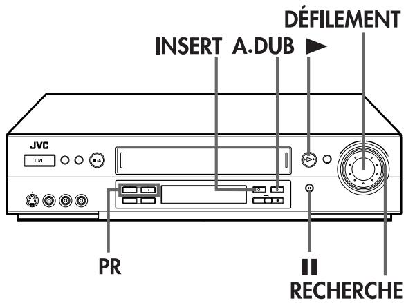 DÉFILEMENT INSERT A.DUB JVC PR II RECHERCHE