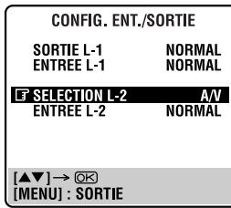 JVC HR-S9850MS - Selectionner le mode d'entrée pour le connecteur AV2 (L-2) ENTREE/DECODEUR. - 1