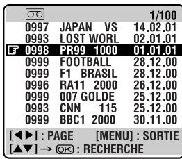 JVC HR-S9850MS - Sélectionner le programme. - 1