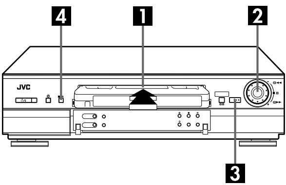 JVC HR-S9850MS - Lecture simple - 1