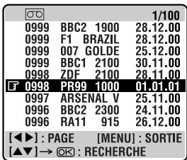 JVC HR-S9850MS - Sélectionner le programme. - 1