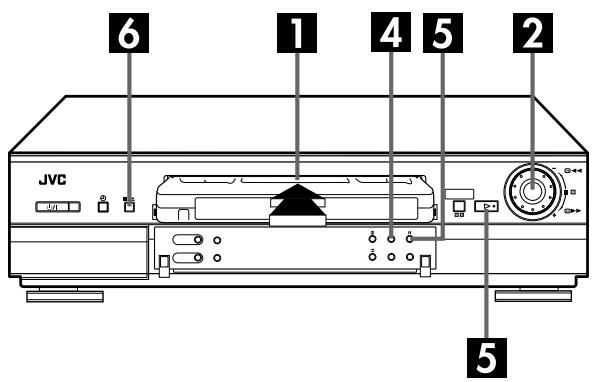 JVC HR-S9850MS - Enregistrement simple - 1
