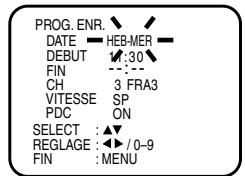 JVC HR-XV1MS - Cas particulier de l'enregistrement automatique enregistrement automatique hebdomadaire (par exemple heb-mar: tous les mardis) ou quotidien (par exemple lun-sam: de lundi à samedi) - 2