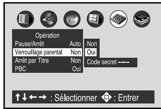 JVC HR-XV1MS - Réglage du contrôle parental - 4