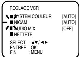 JVC HR-XV1MS - Réception du son stéréo NICAM: - 2