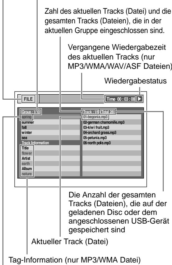 JVC NX-F4B - Drücken Sie um die Wiedergabe zu beenden. - 1