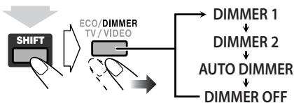 JVC NX-G5E - Modification de la luminosité de l'affichage - 2