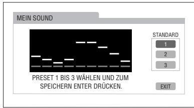 JVC NX-G5E - Zum Einrichten von MY SOUND - 6