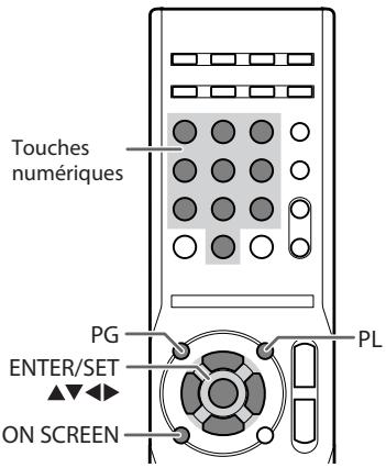 JVC NX-G5E - Utilisation de l'affichage sur l'écran - 1