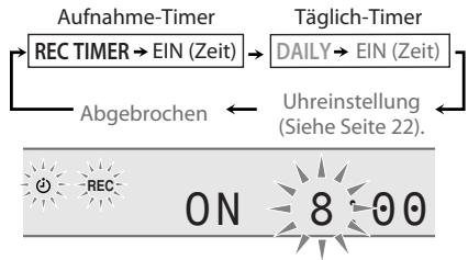 JVC NX-G5E - Wahlen Sie den Modus zur Timereinstellung. - 2