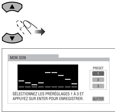 JVC NX-G5E - Pour régler MY SOUND - 5
