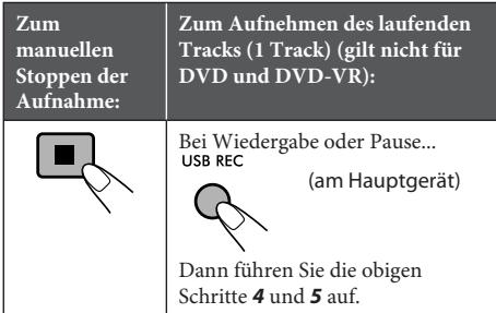 JVC NX-G5E - Starten Sie die Aufnahme. - 2