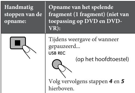 JVC NX-G5E - Start de opname. - 2