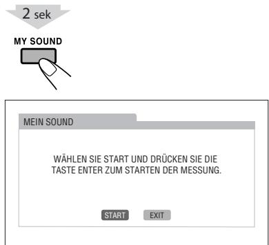 JVC NX-G5E - Zum Einrichten von MY SOUND - 2