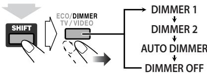 JVC NX-G5E - Regolazione della luminosità del display - 2