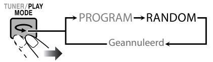JVC NX-G5E - Activeer willekeurige weergave alvorens de weergave te starten. - 1