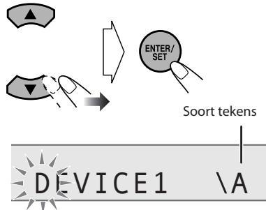 JVC NX-G5E - Veranderen van de naam van een geregistreede apparatuur - 4