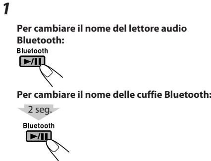 JVC NX-G5E - - Cambio del nome di un appearecchio registrato - 1