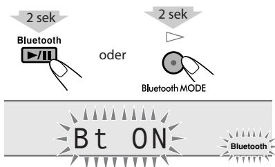 JVC NX-G5E - Aktivieren Sie den Bluetooth-Sender. - 1