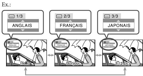JVC NX-G5E - Lors de la lecture d'un fisier DivX/DVD video... - 3
