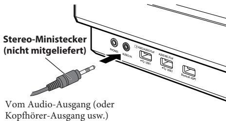 JVC NX-G5E - Beim Anschlieben eines digitalen Audio-Players - 1