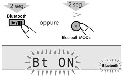 JVC NX-G5E - Attivare il trasmettitore Bluetooth. - 1