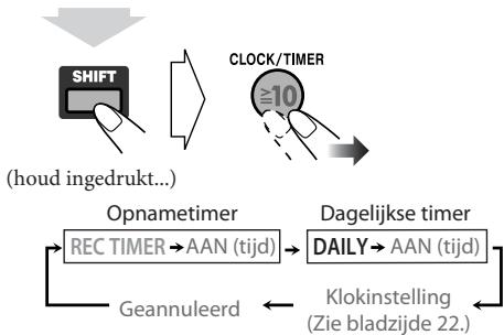 JVC NX-G5E - Kies "REC TIMER". - 1