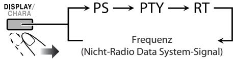 JVC NX-G5E - Anzeigen der Radio Data System -Informationen - 2