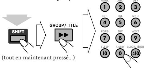 JVC NX-G5E - Pour désir un titre/groupe - 1