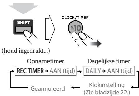 JVC NX-G5E - Kies "REC TIMER". - 1