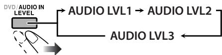 JVC NX-G5E - Zum Einstellen des Audio-Eingangspegels - 2