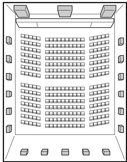 JVC QP-D5AL - Reproduction de l'ambiance d'un cinéma - 1