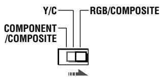JVC QP-D5AL - Réglez le sélecteur de signal vidéo à l'arrière du xv-n312s/xv-n310b correctement en fonction de votre téléviseur. - 1