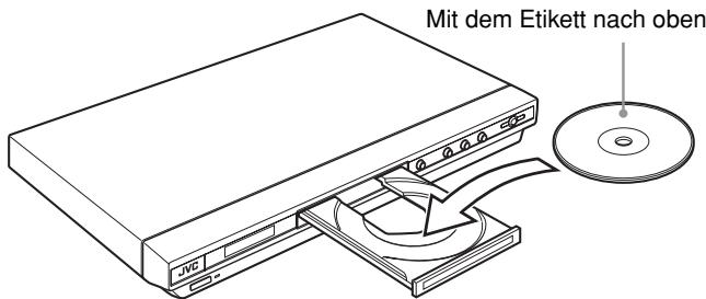 JVC QP-D5AL - Starten der Wiedergabe - 5