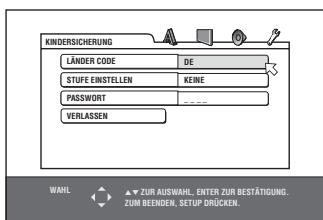 JVC QP-D5AL - KINDERSICHERUNG - 1