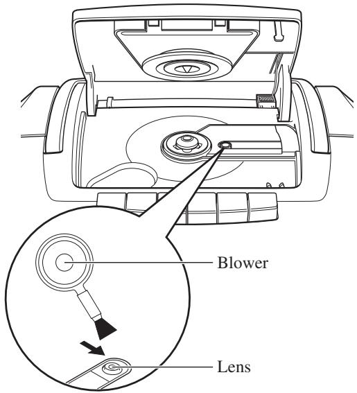 JVC RC-ST3 - Cleaning the CD pickup lens - 1