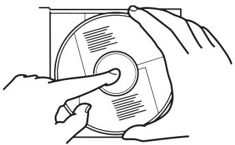 JVC RC-ST3 - Notes on handling discs - 1