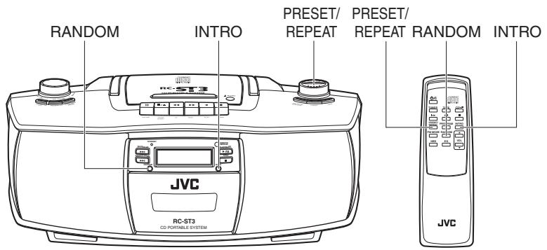 JVC RC-ST3 - Opérations de lecture diverses - 1