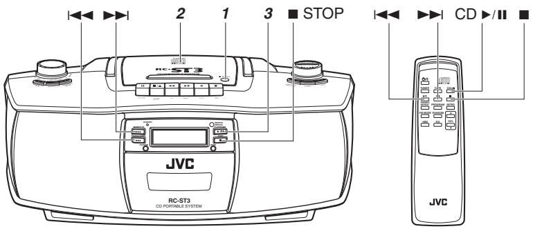 JVC RC-ST3 - Basic operations - 1