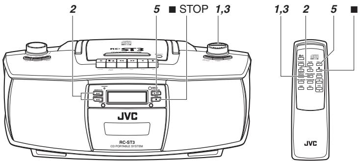 JVC RC-ST3 - Programma-weergave - 1