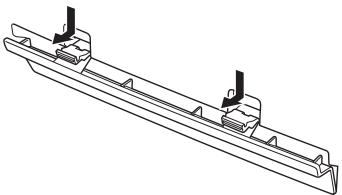 JVC RC-ST3 - Fonctionnement sur piles Insertion des piles - 1