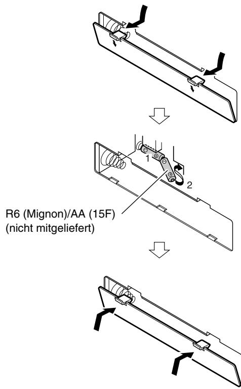 JVC RD-HA3E - Pufferbatterien zum Erhalt des Speichers - 1