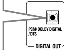 JVC RX-8032V - Digitaleuitgangsaansluiting - 2