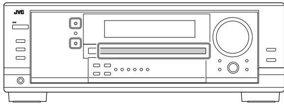 JVC RX-8032V - Activeren van de Surroundmodi - 1