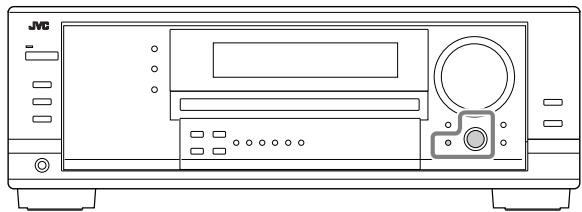 JVC RX-8032V - Einstellen der Laufsprecherkonfiguration - 2