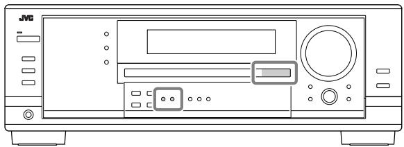 JVC RX-8032V - Manuelles Abstimmten von Sendern - 2
