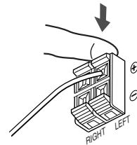 JVC RX-8032V - Procedure de connexion de base - 8