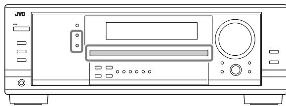 JVC RX-8032V - Activeren van de DSP-modus - 1