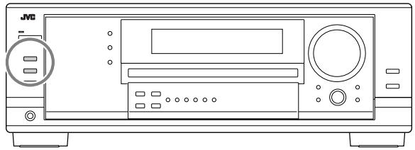 JVC RX-8032V - Sélection des enceintes avant - 2