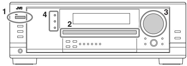 JVC RX-8032V - Allgemeine Bedienung - 1